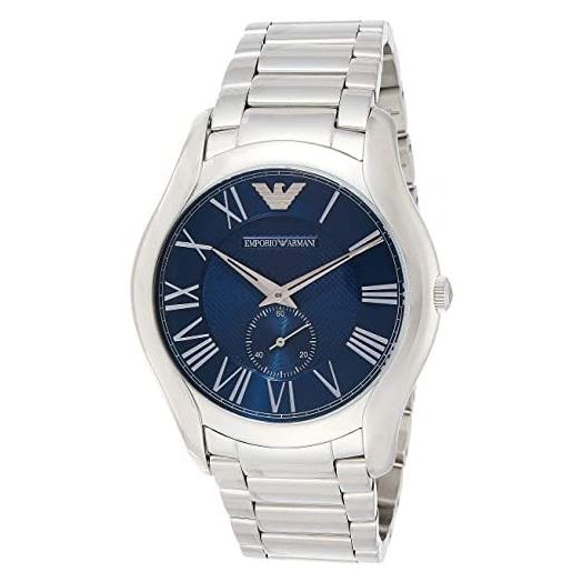 Emporio Armani Men's AR11085 Dress Watch Analog Display Quartz Silver Watch