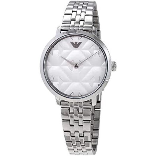 Emporio Armani Women's Two-Hand Stainless Steel Watch AR11213