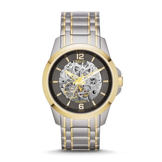 Relic by Fossil Men's Damon Automatic Stainless Steel Dress Watch