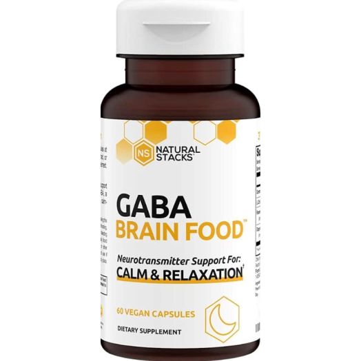 Natural Stacks GABA Supplement w/ L-Citrulline & Grape Seed Extract, 20 Servings (60 ct.)