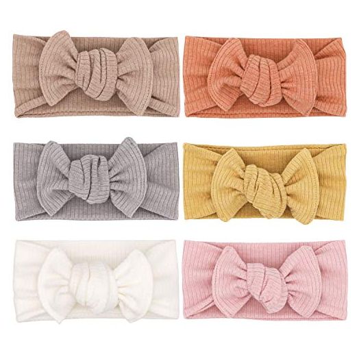 Baby Girls Headbands with Bows Infant Toddler Headwrap Hair Accessories