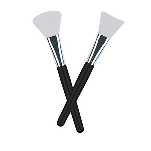 LORMAY 2 Pcs Quality Silicone Face Mask Brush Applicator
