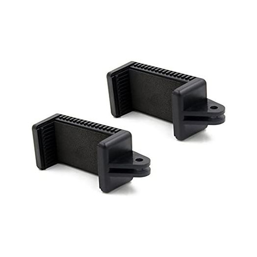 OCTO MOUNTS | 2 Pack Universal Smartphone Holder w/GoPro Style Mount Attachment for Any Phone. Connect Your Phone or GPS to Any GoPro Mount. Compatible with iPhone, Samsung, Google, Tomtom, etc.