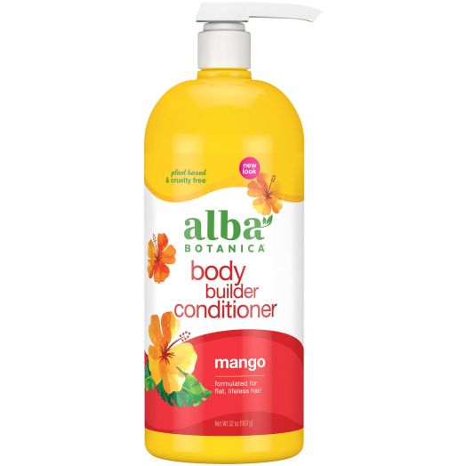 Alba Botanica Body Builder Mango Hawaiian Conditioner, 32 oz