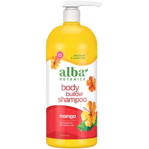 Alba Botanica Hawaiian Body Builder Volumizing Daily Shampoo, 32 fl oz