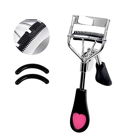 Pinkiou Eyelash Curler With Brush