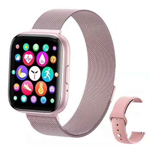 Smart Watch for Android Phones/iOS Phone, Fitness Tracker Watches for Men/Women, Blood Pressure Watch Heart Rate Monitor Smart Watches for Women, Digital Watch and Step Counter…