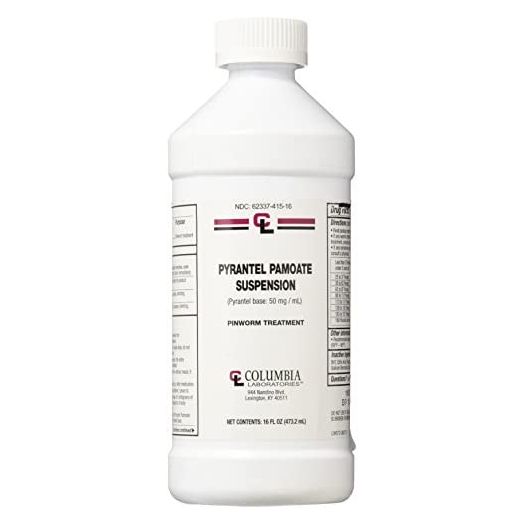 Pyrantel Pamoate Suspension 50 Mg 16 Oz Bottle by Generic