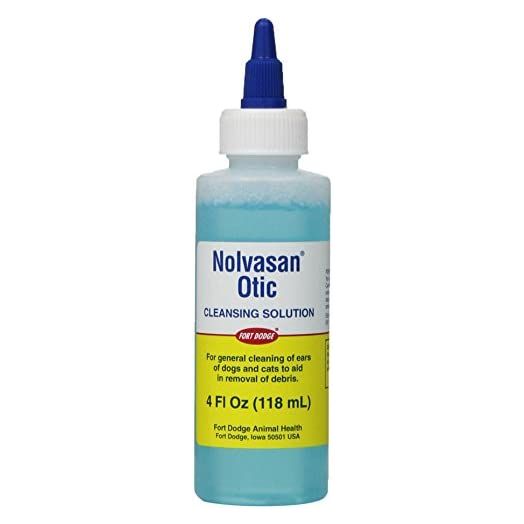 Zoetis Nolvasan Otic Cleansing Solution, 4-Ounce