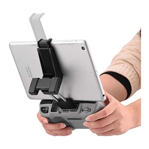 HeiyRC Adjustable Tablet Extended Bracket Holder for DJI Mini 2/Air 2S/Mavic 3/Air 2/Mini 3 Pro Drone Remote Controller 7-10.5 Inch Tablet Clip Stand Mount Extender for iPad Mini/Air Accessories
