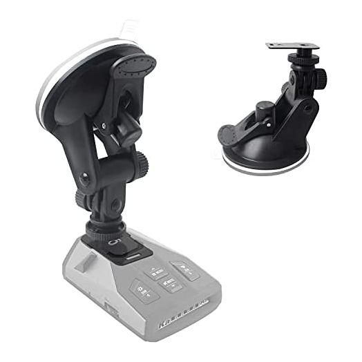 YeeBeny Suction Radar Detector Mount, Windshield & Dashboard Radar Holder Compatible with Cobra Radar Detectors Cobra RAD 450, 8-Band, ESD-6100, ESD-7000, XRS-9300, PRO-9780 and All Recent Models