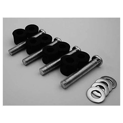 M8 Screws for Samsung TV M8x45mm TV Mounting Bolts Screws for Samsung TV with 25mm Long Spacers