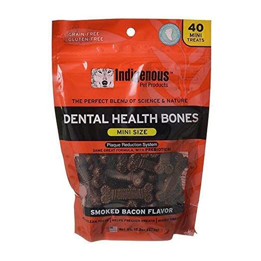 Indigenous Pet Products Pgb 13. 2Oz Mini Bacon Dental Bones