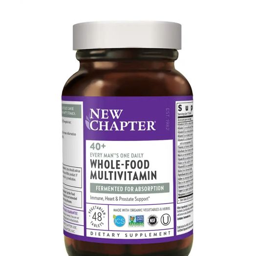 NewChapter Every Man's One Daily 40+ Multivitamin - 48 Vegetarian Tablets