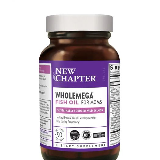 NewChapter Wholemega for Moms 500 mg - 90 Softgels