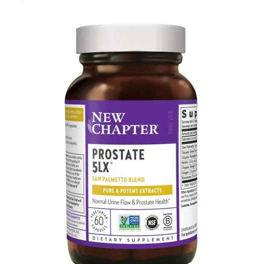 NewChapter Supercritical Prostate 5LX - 60 Vegetarian Capsules