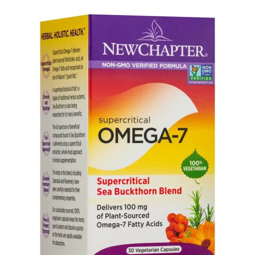 NewChapter Omega-7: Sea Buckthorn Blend - 30 Vegetarian Capsules
