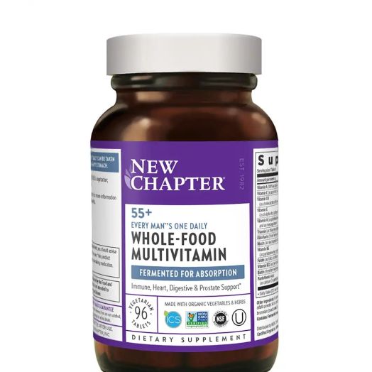 NewChapter Every Man's One Daily 55+ Multivitamin - 96 Vegetarian Tablets