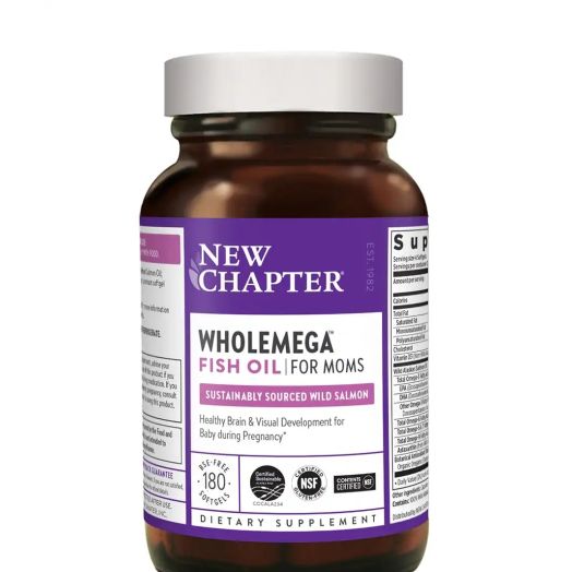 NewChapter Wholemega for Moms 500 mg - 180 Softgels