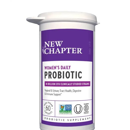 NewChapter Women's Daily Probiotic - 60 Vegan Capsules