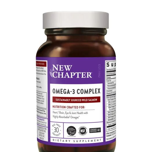 NewChapter Omega-3 Complex - 30 Softgels