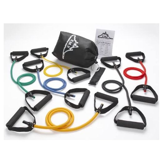 Black Mountain Products New Strong Man Set of 6 Resistance Bands