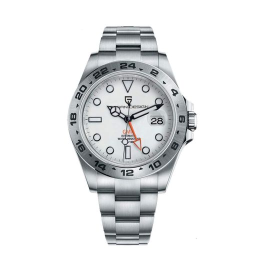 PAGANI DESIGN Watches for Men Automatic Mechanical GMT 42mm Sport Waterproof Stainless Steel Sapphire Glass Wrist watch