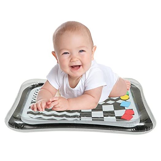 QIUXQIU Toddlers Water Mat Infantable Infants High Contrast Tummy time Baby Water Mat Perfect for Practicing Montessori Time Have Fun Play Activity Center Your Newborn Baby Gear Must Haves