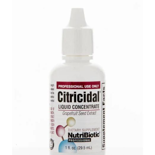 NutriBiotic Citricidal Liquid Concentrate with Grapefruit Seed Extract - 1 fl. oz (29.5 ml)