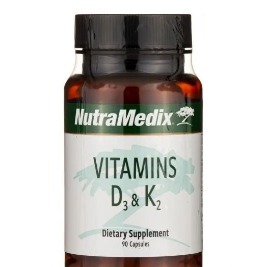 NutraMedix Vitamin D3 & K2 - 90 Capsules