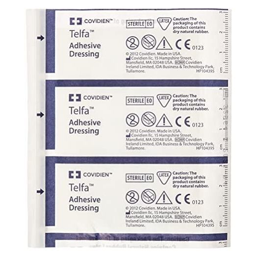 Telfa Kendal Ouchless Adherent 3" x 4" Sterile Dressings 100 Count