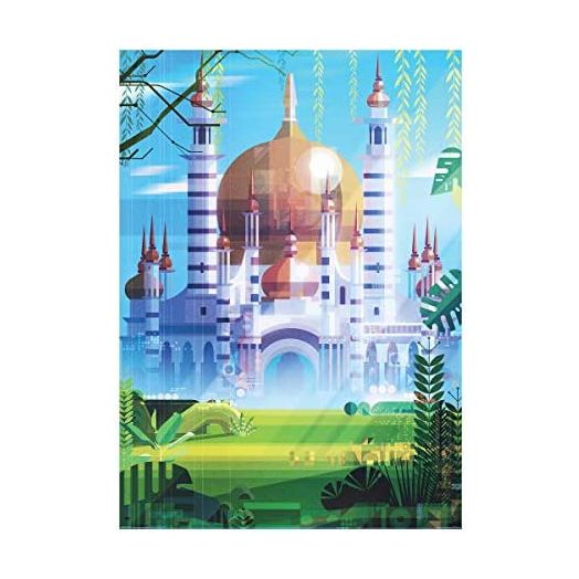 Genuine Fred Temple by James Gilleard, 1000 Piece Puzzle, Multicolored (5281201)