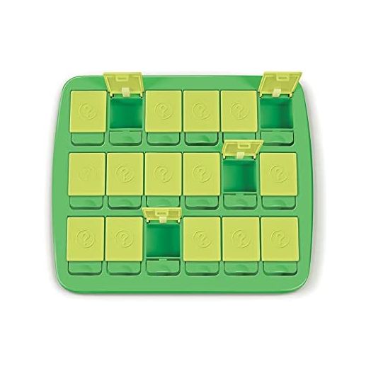 Genuine Fred, MATCH UP Memory Snack Tray Green Travel-friendly tray measures 10 x 8.75 inches