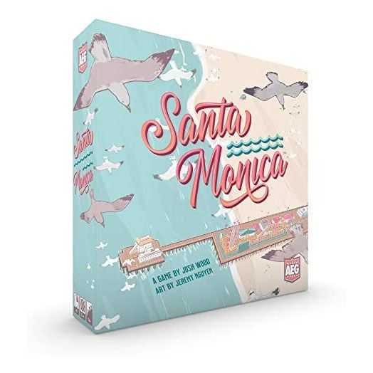 Alderac Entertainment Group (AEG) Santa Monica Board Game, City-Building, Ages 10+, 1-4 Players