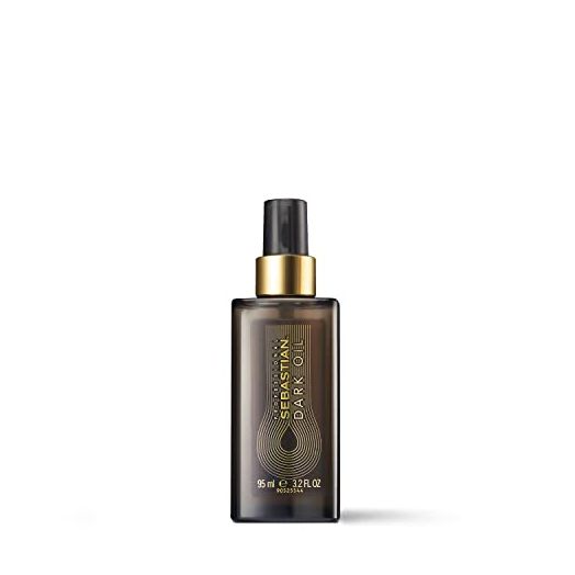 Sebastian Professional Dark Oil Lightweight Hair Oil, Infused With Jojoba & Argan Oil