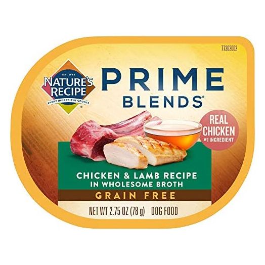 Nature's Recipe Prime Blends Wet Dog Food, 2.75 Ounce Cups
