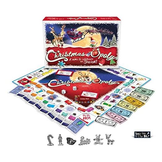 Late for the Sky Christmas-opoly