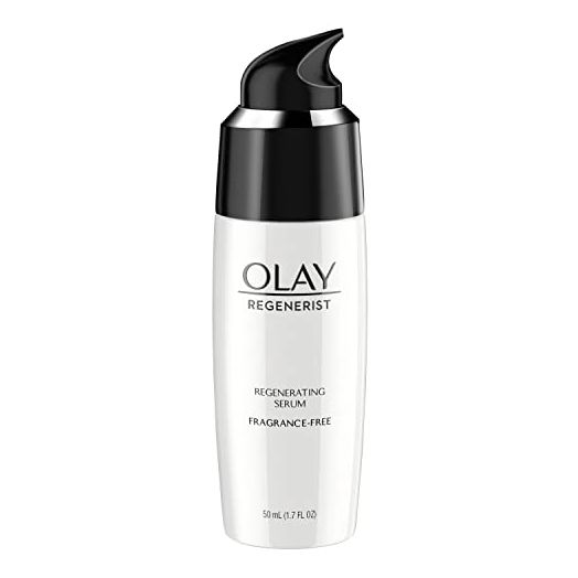 Face Moisturizer by Olay, Regenerist Fragrance Free Light Gel Regenerating Serum, 1.7 fl oz