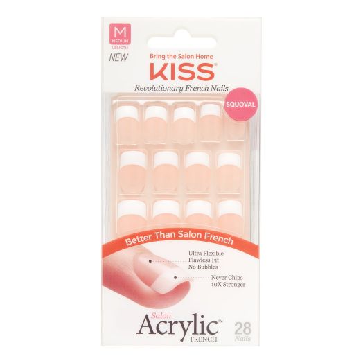 KISS Salon Acrylic French Nail Kit - Rumour Mill