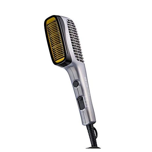 RED by KISS 1875 Ceramic Ionic Styler (BD02U) 3 Attachments Including Detangler Pik, 4 Heat Speed Settings, Cool Shot Button | Red by Kiss