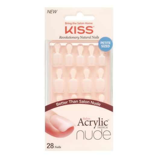 Kiss Salon Acrylic Nude Petite Nail