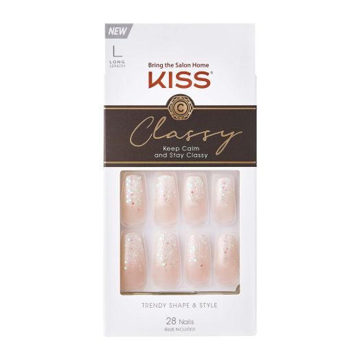 KISS Classy False Nails - Scrunchie, Long