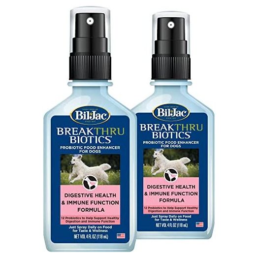 BilJac Breakthru Biotics Probiotic Food Enhancer for Dogs (2-Pack)