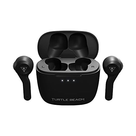 Turtle Beach Scout Air True Wireless Earbuds for Mobile Gaming with Dual-Microphones and Bluetooth 5.1, for Nintendo Switch, Windows, 7, 8.1, 10, 11, Mac, iPad, and iPhone – Black