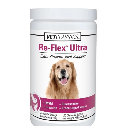 VetClassics Re-Flex Ultra - Canine - 120 Chewable Tablets