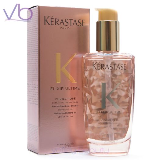 Kerastase Elixir Ultime L'huile Rose for Color Treated Hair - 3.4 Oz
