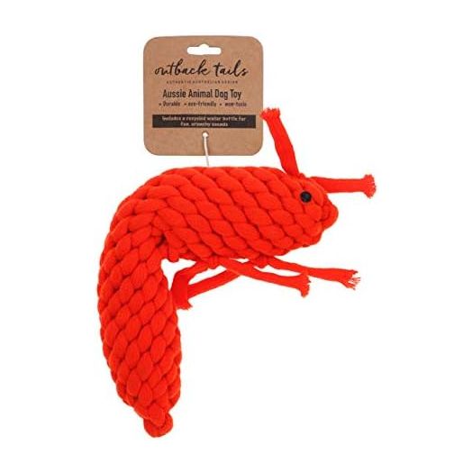 Prawn - Rope Toy, Premium Dog Toy (OTTOYPRAWN)