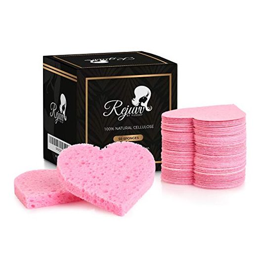 Fushay Compressed Natural Cellulose Facial Sponges