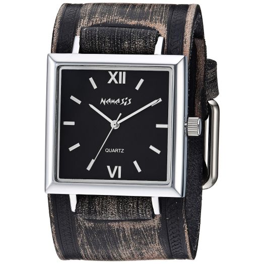 Nemesis Unisex VHST246K Raven Analog Display Analog Quartz Grey Watch