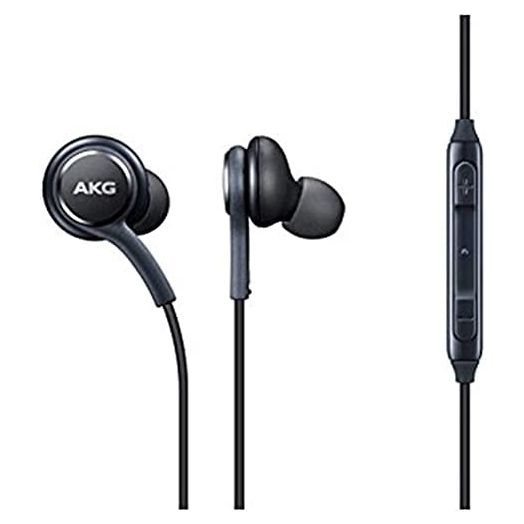 Official Galaxy S8 InEar Headphones EO-IG955BSEGW Tuned by AKG Remote Mic Earphones- Titanium Grey